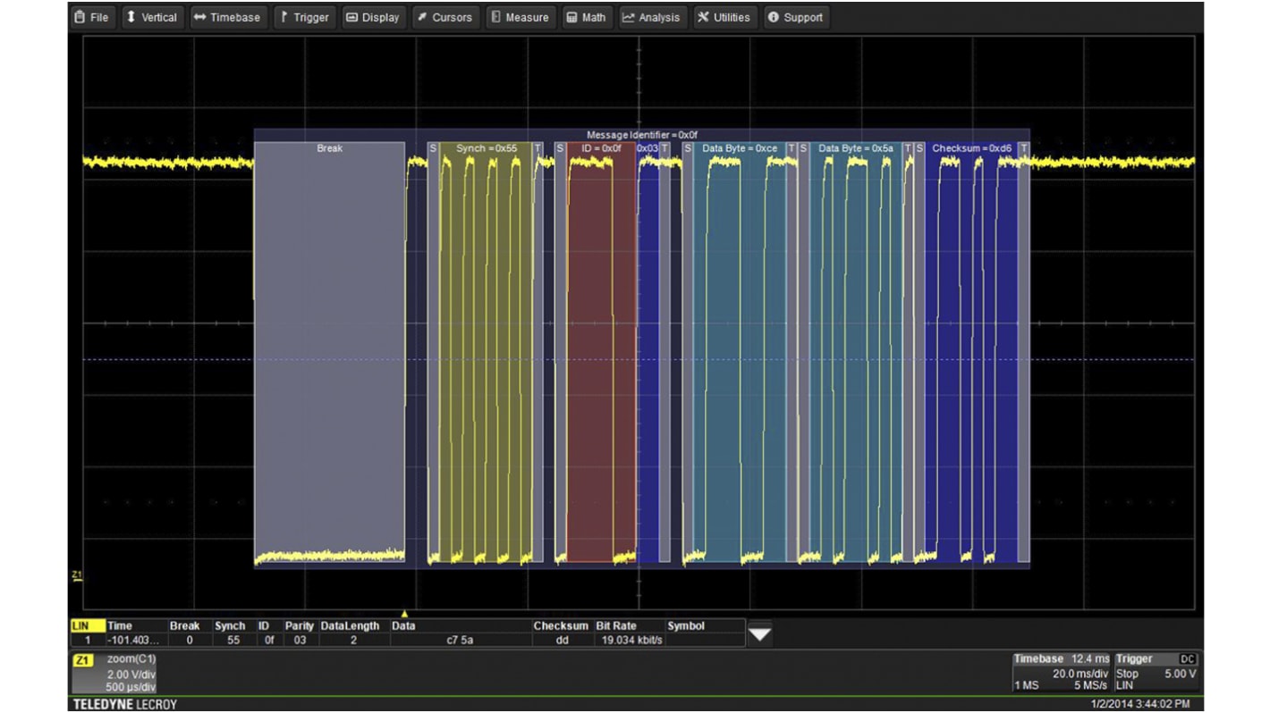 Teledyne LeCroy Oscilloscope Software for Use with WaveSurfer 3000z Oscilloscopes