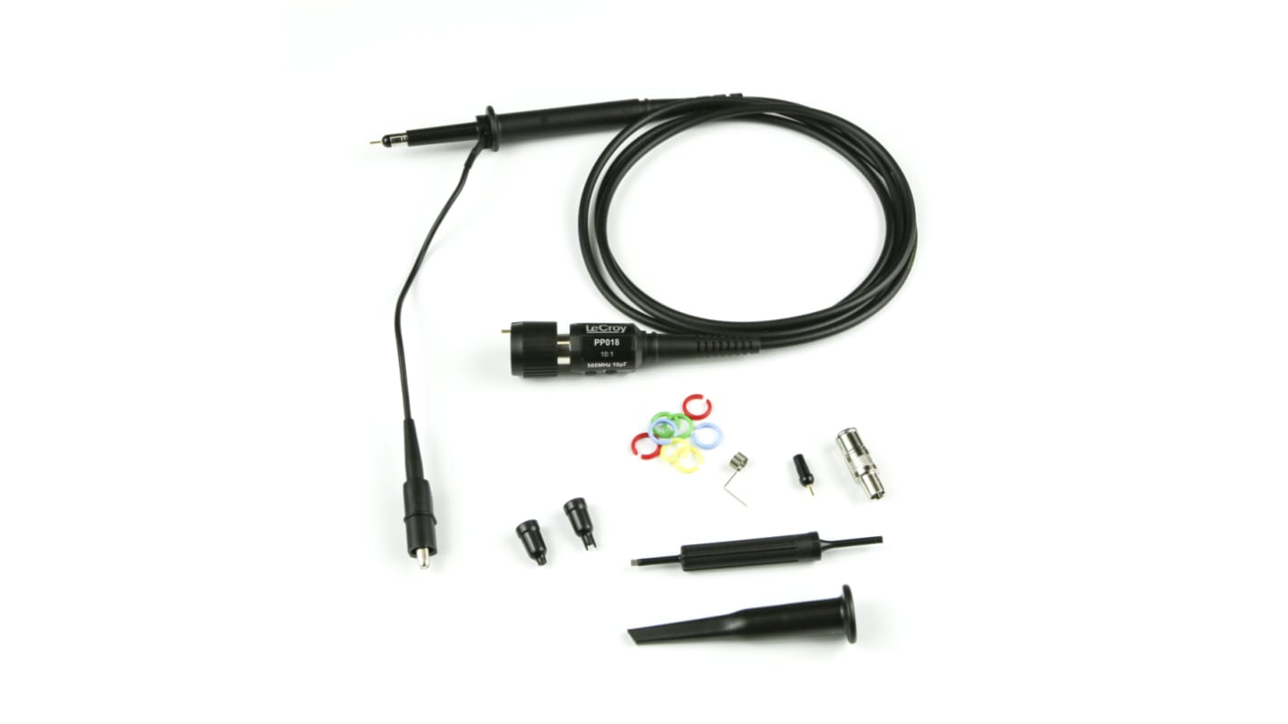 Teledyne LeCroy オシロスコープ用プローブ, 電圧, 500MHz, 1:10, PP018-1