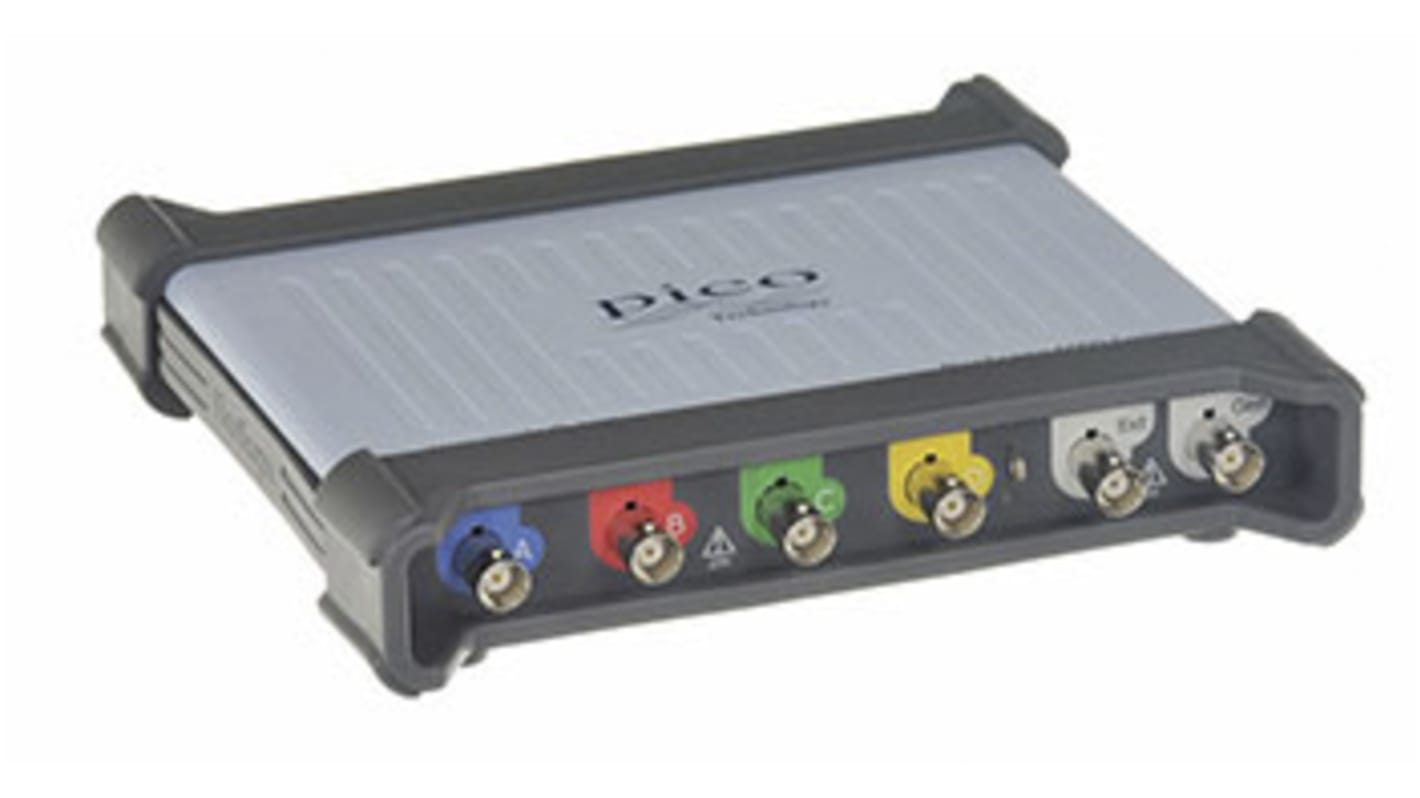Pico Technology 5444D MSO PicoScope 5000D Series, 200MHz PC Based Oscilloscope, 4 Analogue Channels, 16 Digital