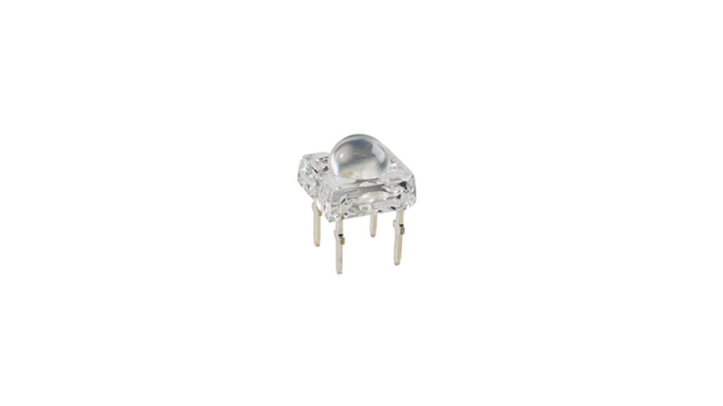 Bivar 直插LED, RGB, Super Flux, 3个LED, 4针, Orca R系列
