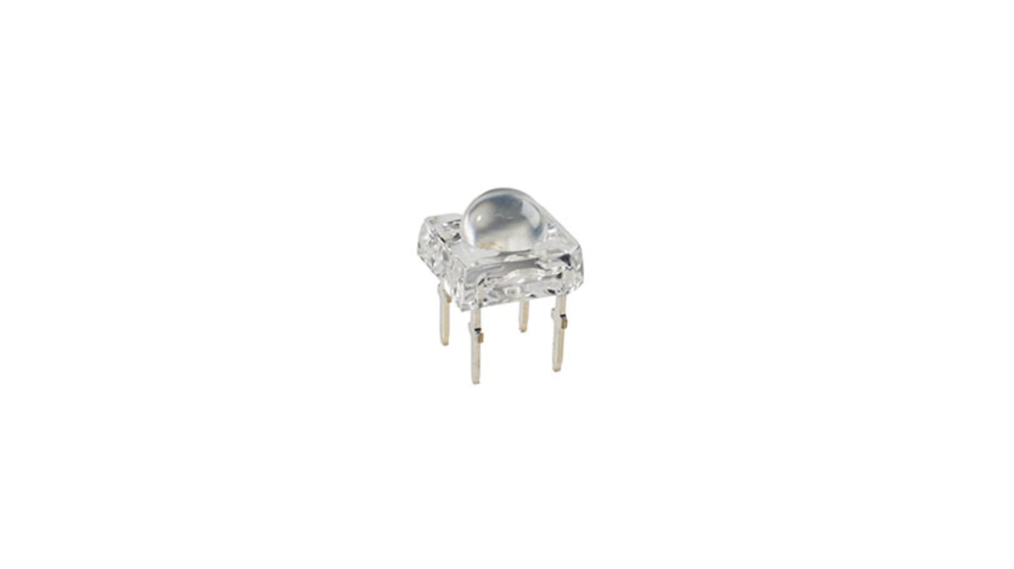 Bivar3 V, 4.4 V RGB LED Super Flux Through Hole, Orca R R50RGB-F-0160