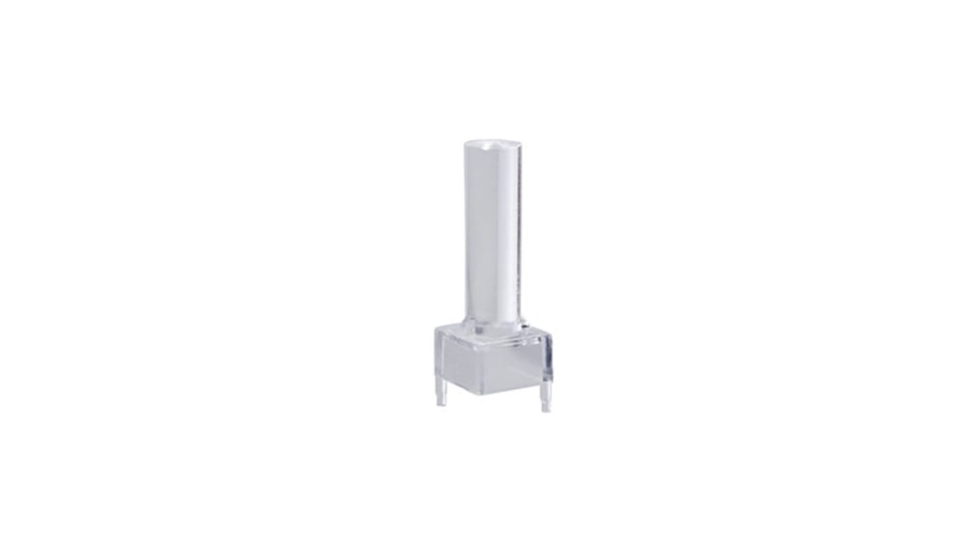 VLP-650-F Bivar, PCB Mounted LED Light Pipe, Clear Round Lens