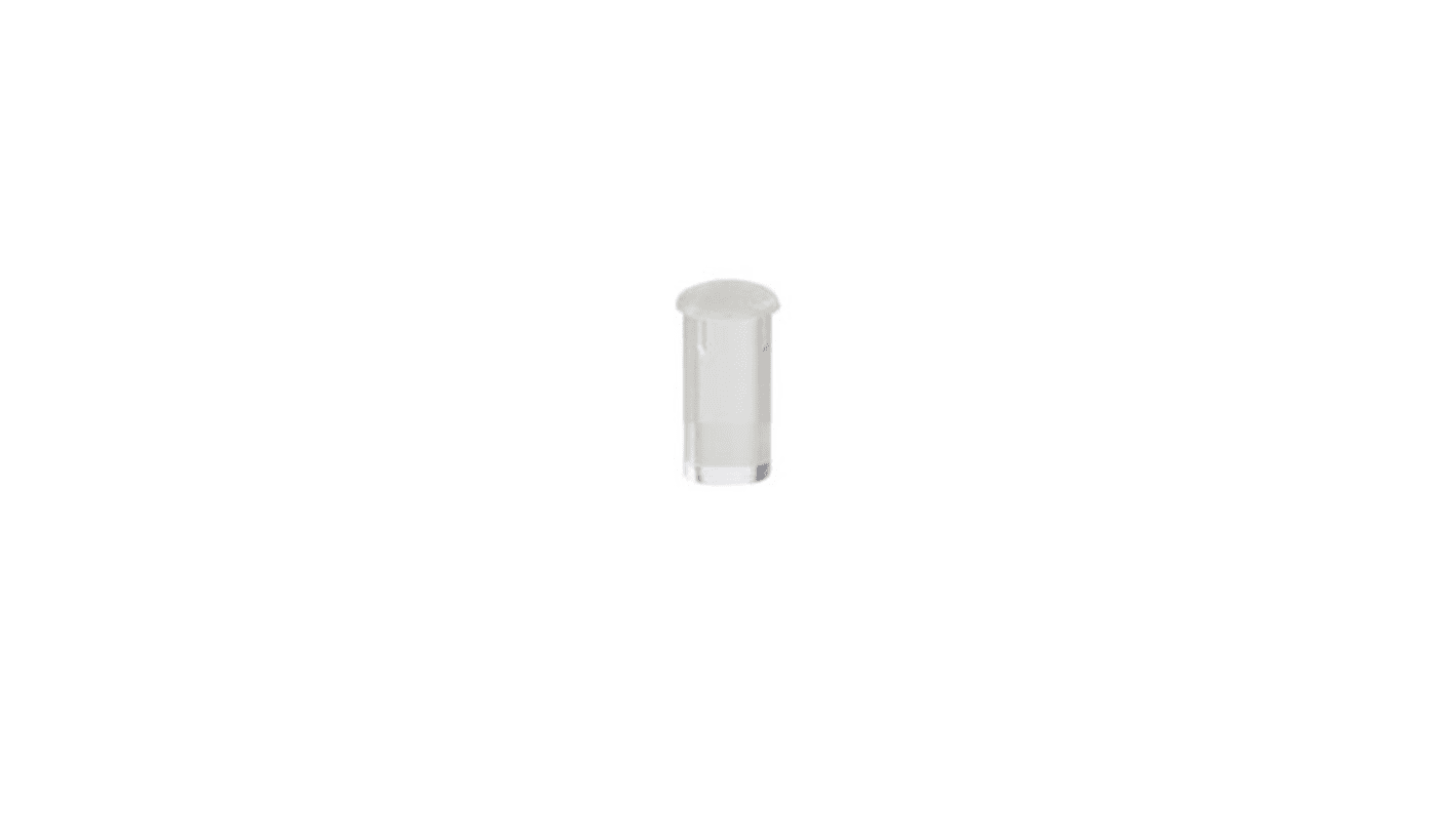 PLP2-100-S Bivar, Panel Mount LED Light Pipe, Black Round Lens