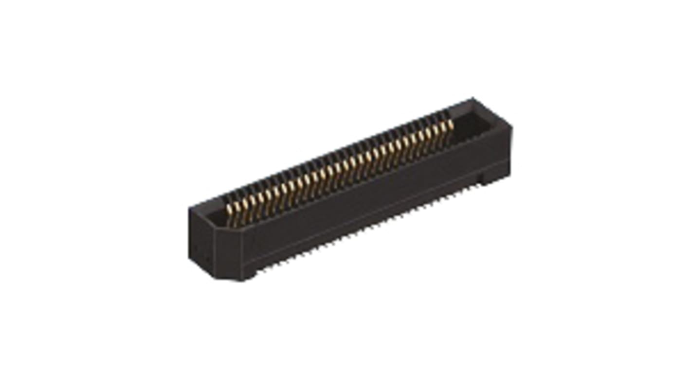 Gniazdo PCB 120 -pinowe 2 -rzędowe raster: 0.8mm typu płytka – płytka Proste SMD