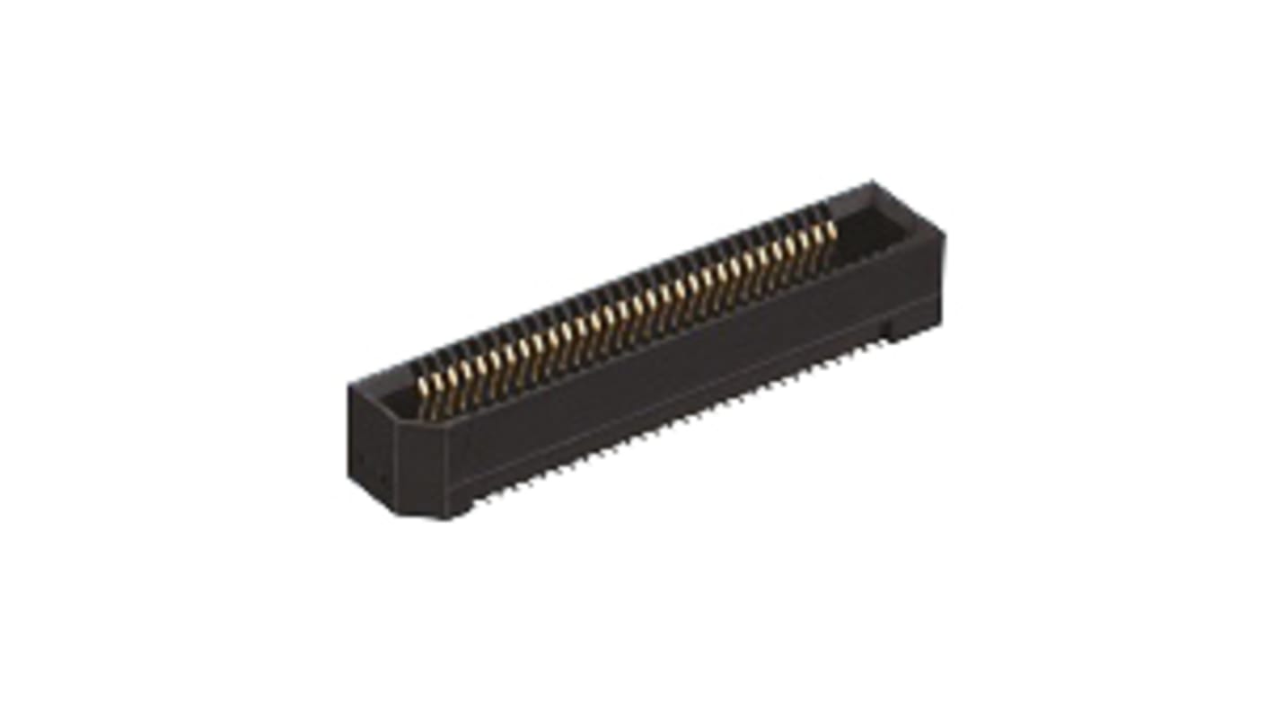 Gniazdo PCB 120 -pinowe 2 -rzędowe raster: 0.8mm typu płytka – płytka Proste SMD