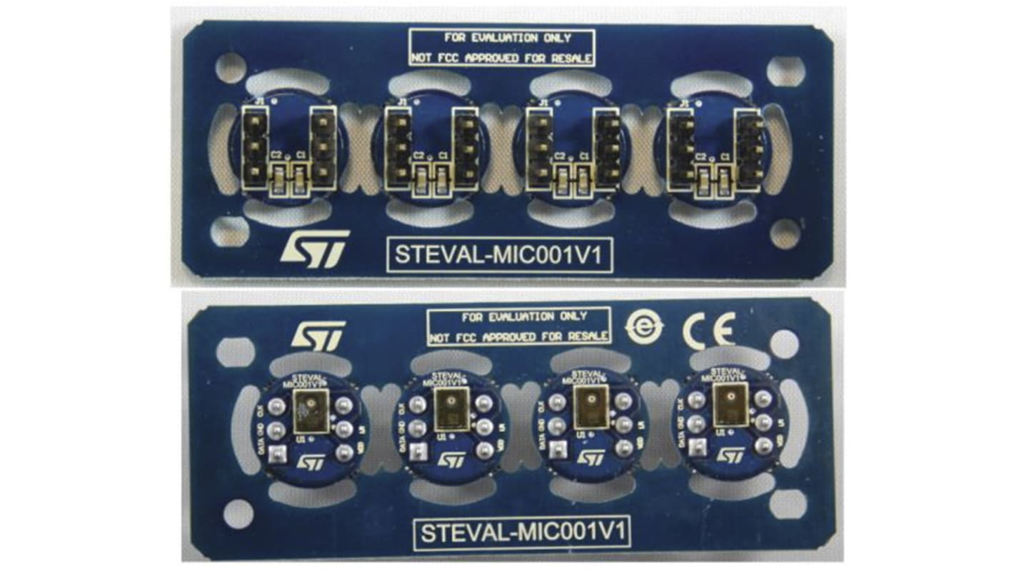 STMicroelectronics Sensorudviklingssæt Microphone Coupon Board based on the MP34DT05-A Digital MEMS