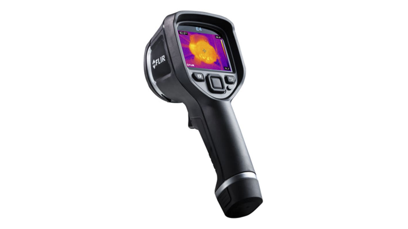 Flir E4 Thermal Imaging Camera, -20 → +250 °C, 80 x 60pixel Detector Resolution With RS Calibration
