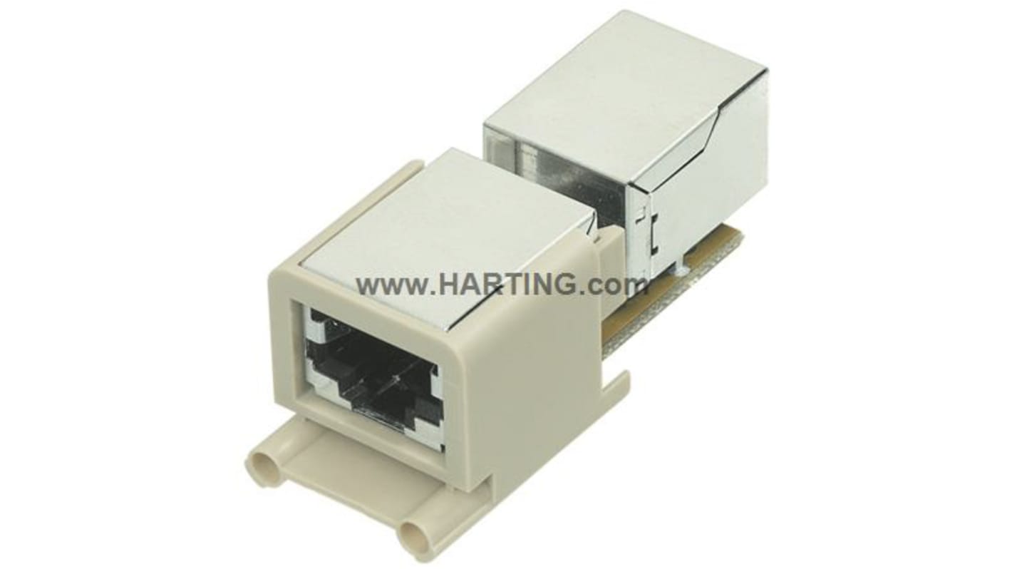Embout de connecteur HARTING série Han-Brid, 2 contacts , 10A, Femelle