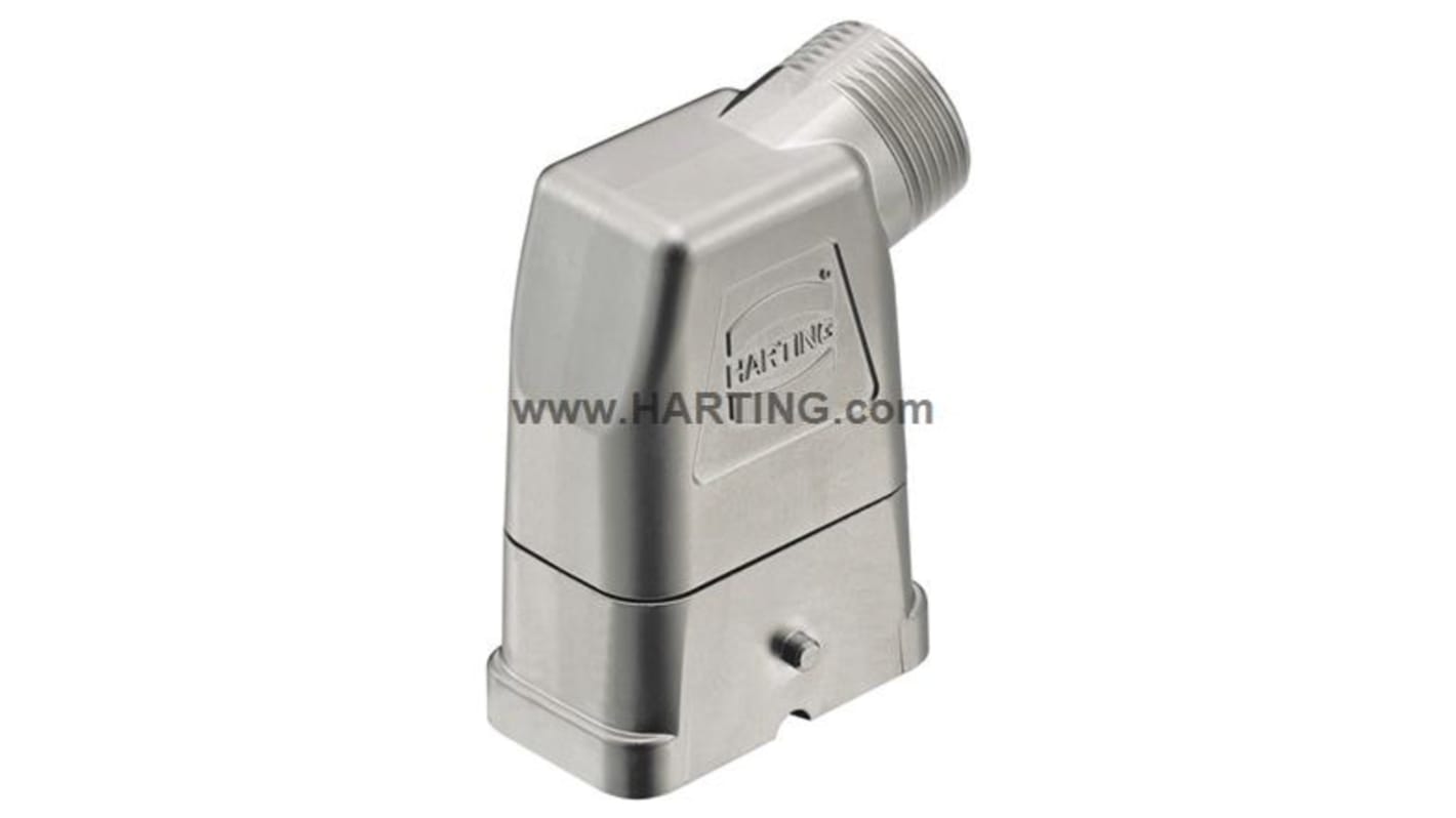 HARTING Han-Compact Heavy Duty Power Connector Hood, M25 Thread, Side Entry