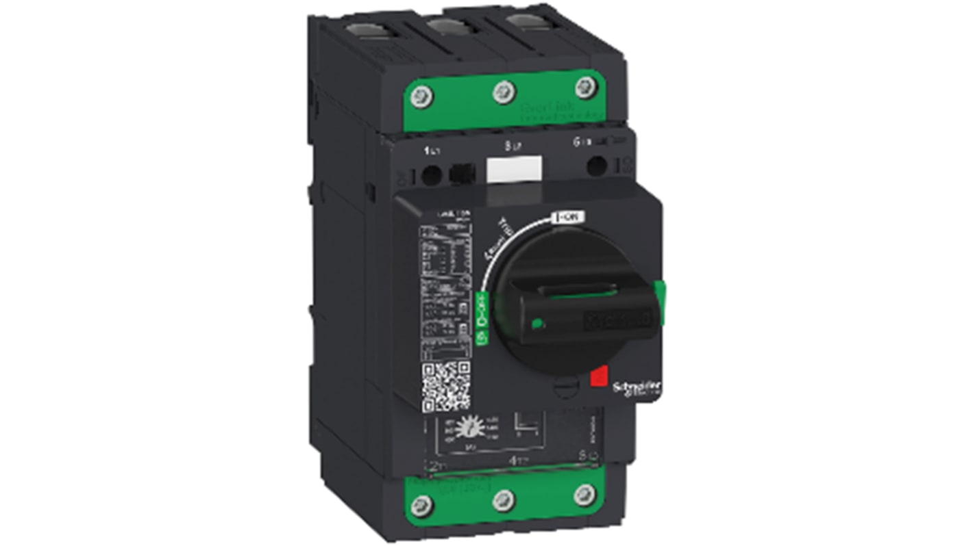 Schneider Electric TeSys Thermal Circuit Breaker - TeSyS GV 3 Pole 690V ac Voltage Rating, 50A Current Rating