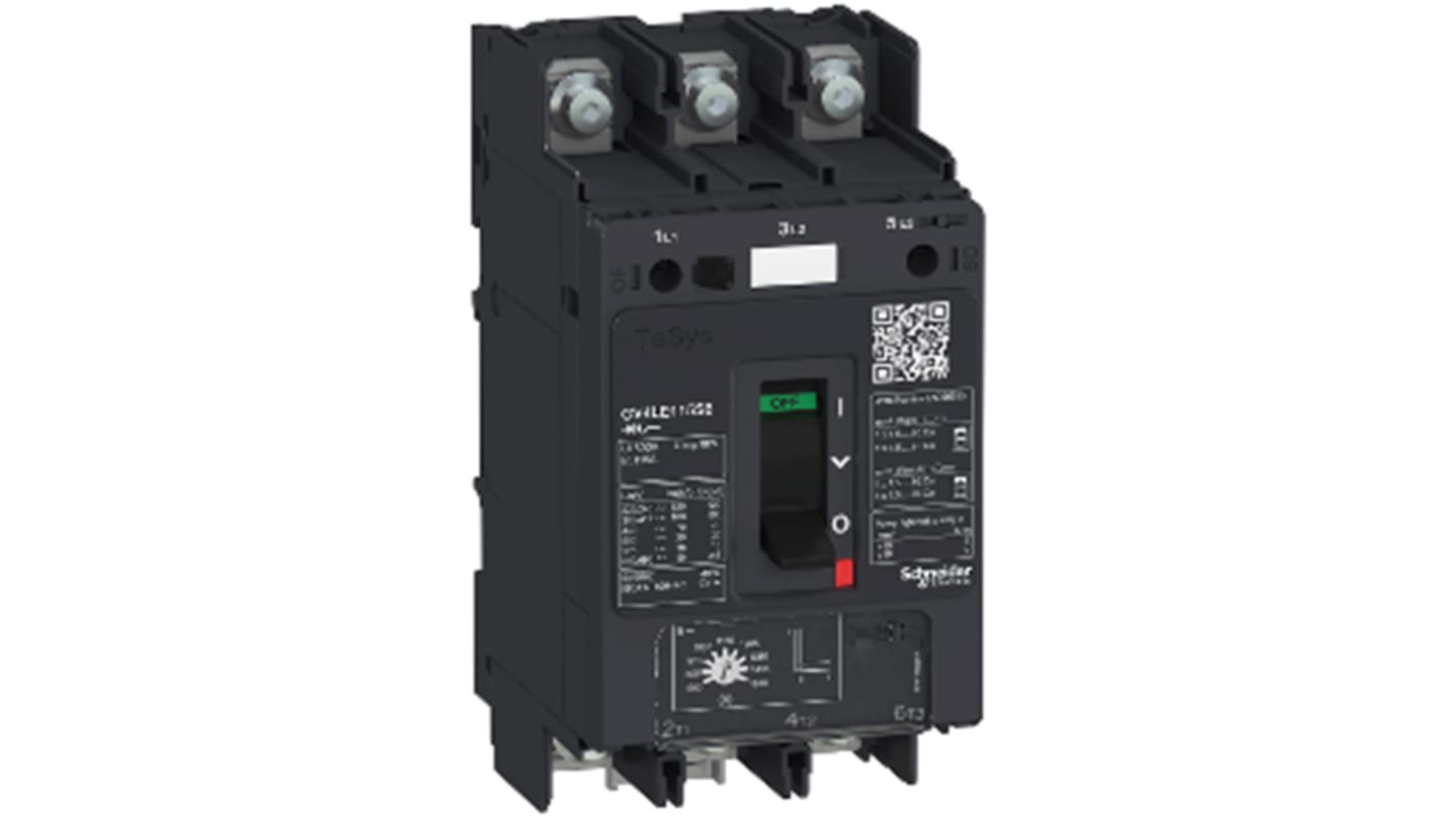 Schneider Electric 115A 3P热断路器, 690V 交流, GV4LE系列