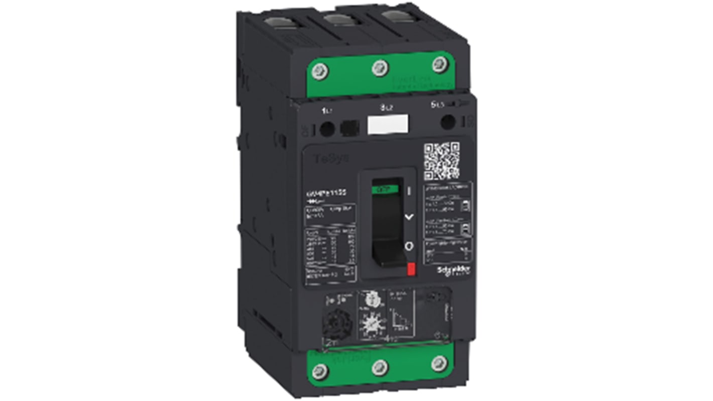 Schneider Electric TeSys Thermal Circuit Breaker - GV4PE 3 Pole 690V ac Voltage Rating, 25A Current Rating