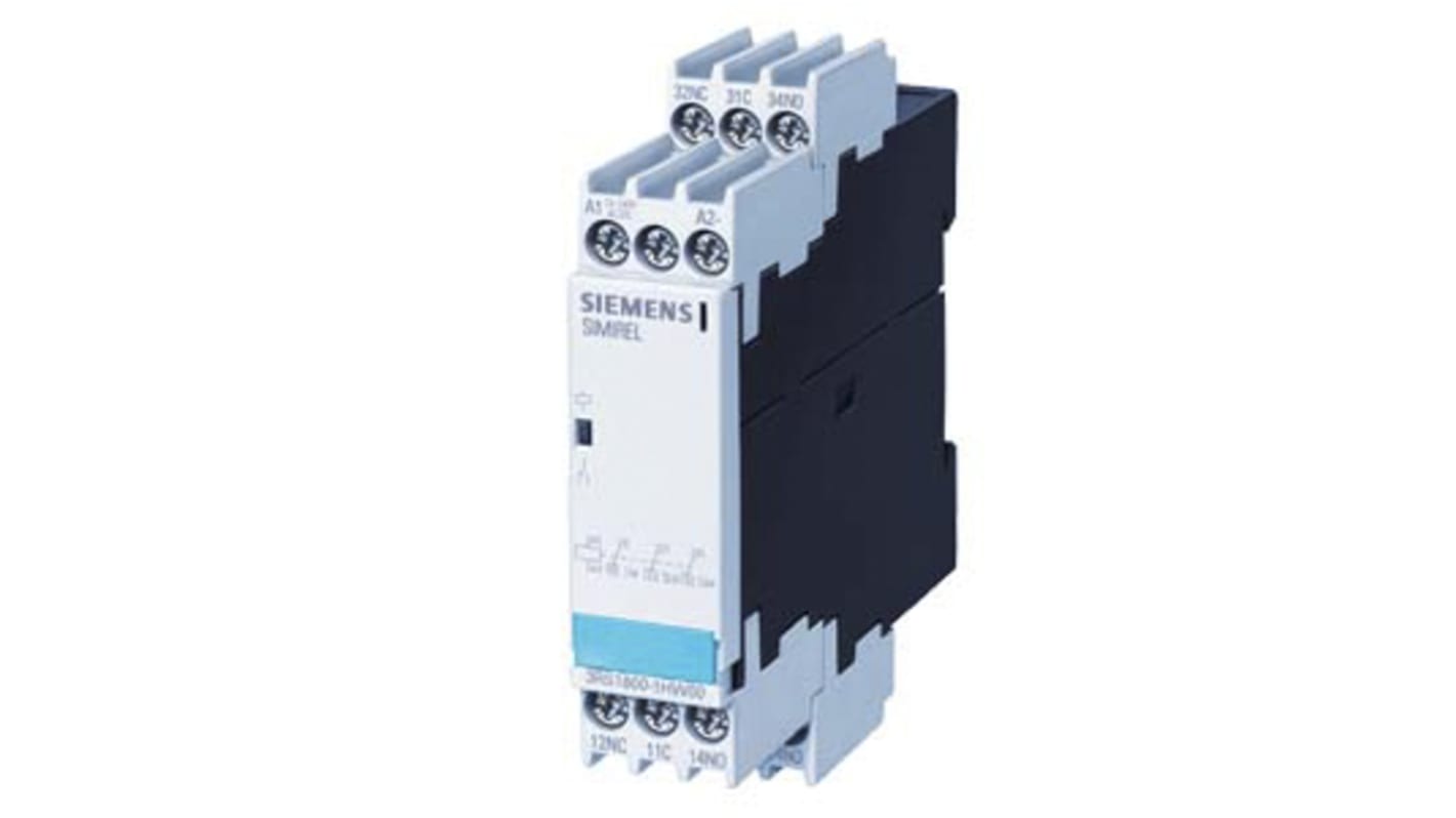 Siemens 3RS1 Series Interface Relay, DIN Rail Mount, 240V ac/dc Coil, SPDT, 1-Pole