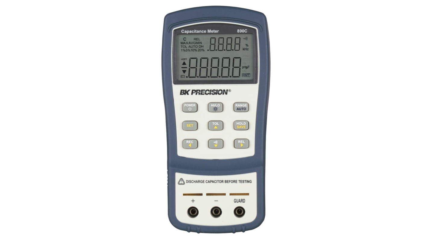 Capacimetro Portatile BK Precision BK890C, 50mF max
