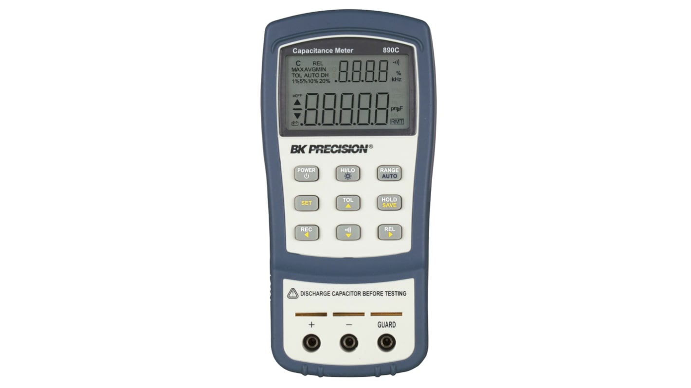 BK Precision BK890C Handheld Capacitance Meter 50mF