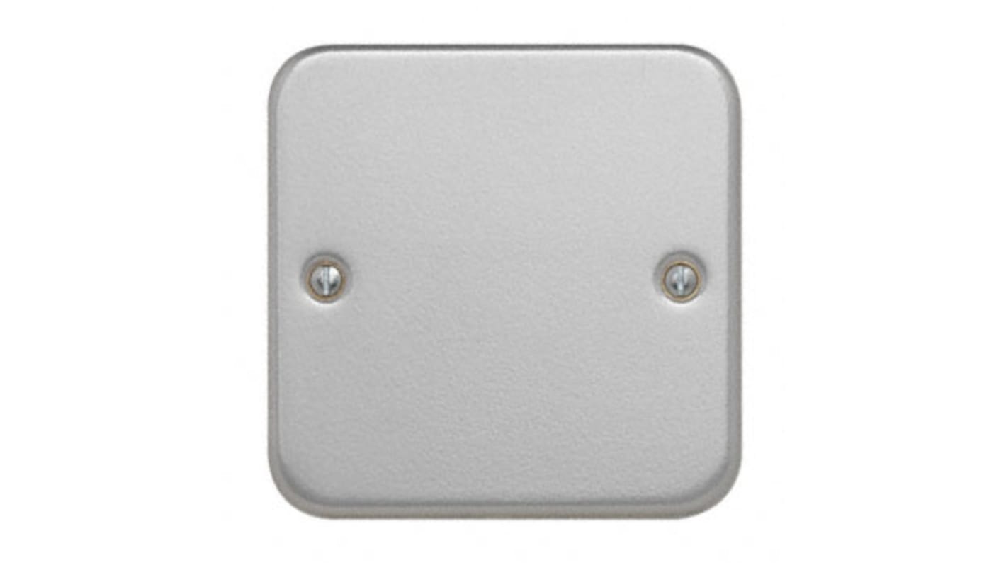 Contactum Grey 1 Gang Light Switch Cover