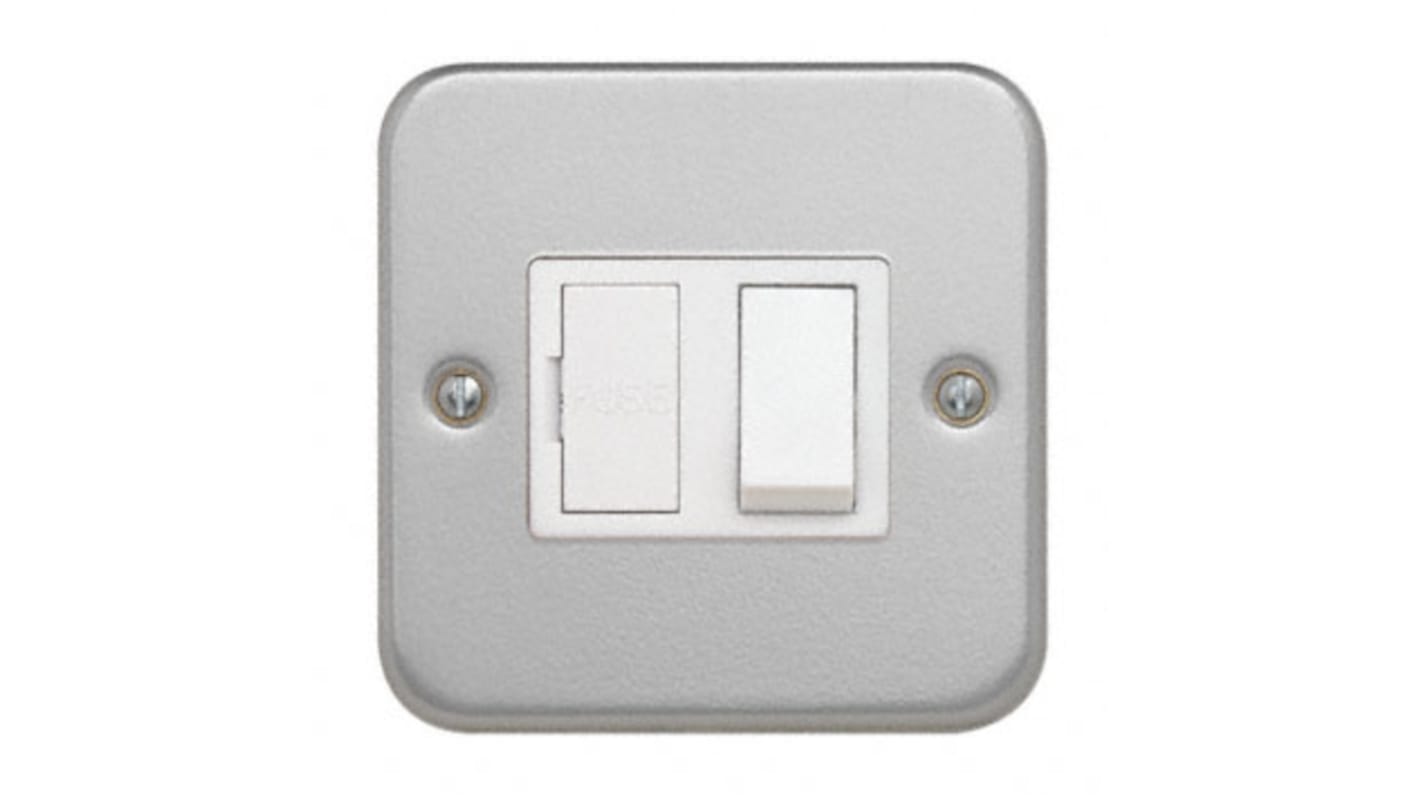Contactum 13A, 1 Gang Switched Fused Spur IP2X