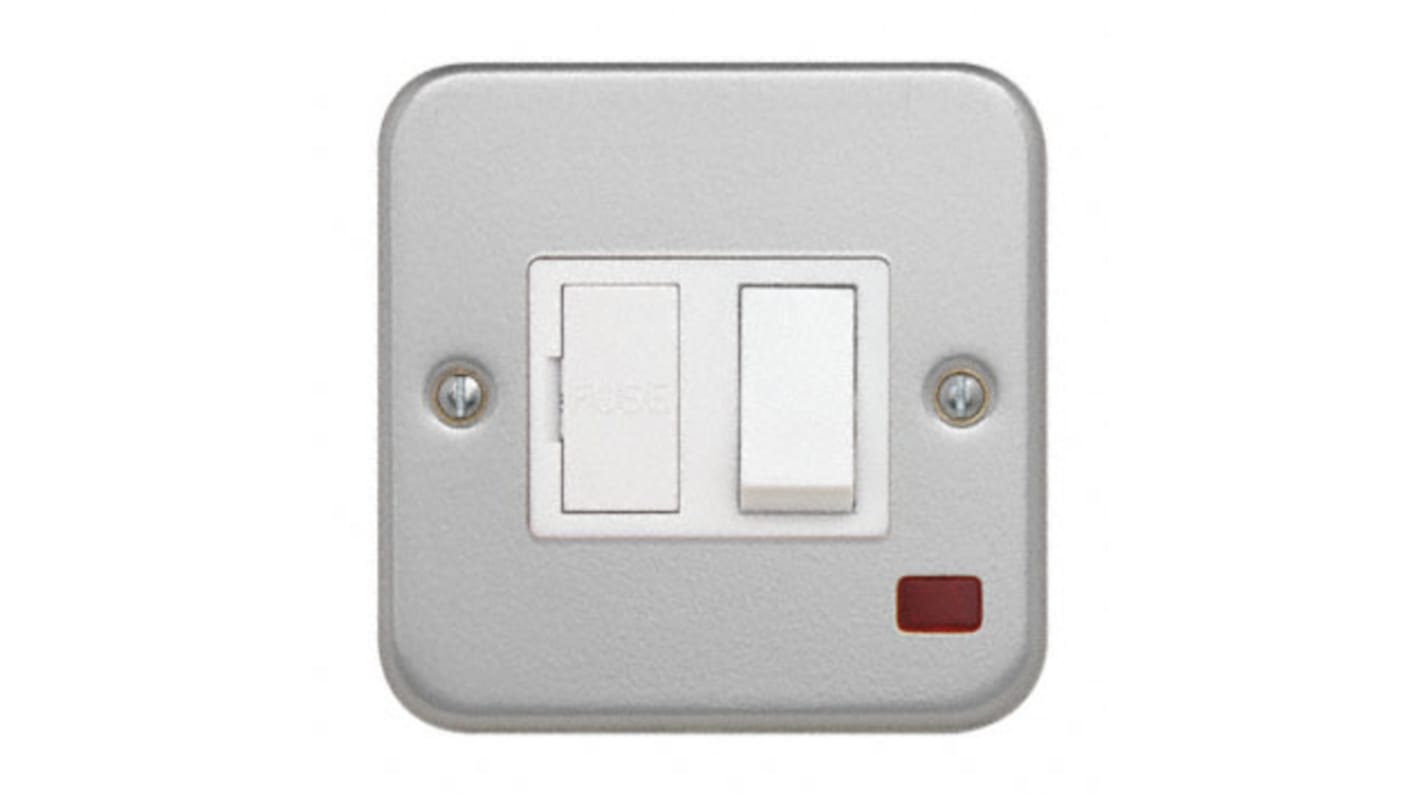 Contactum 13A 1 Gang Switched Fused Spur IP2X
