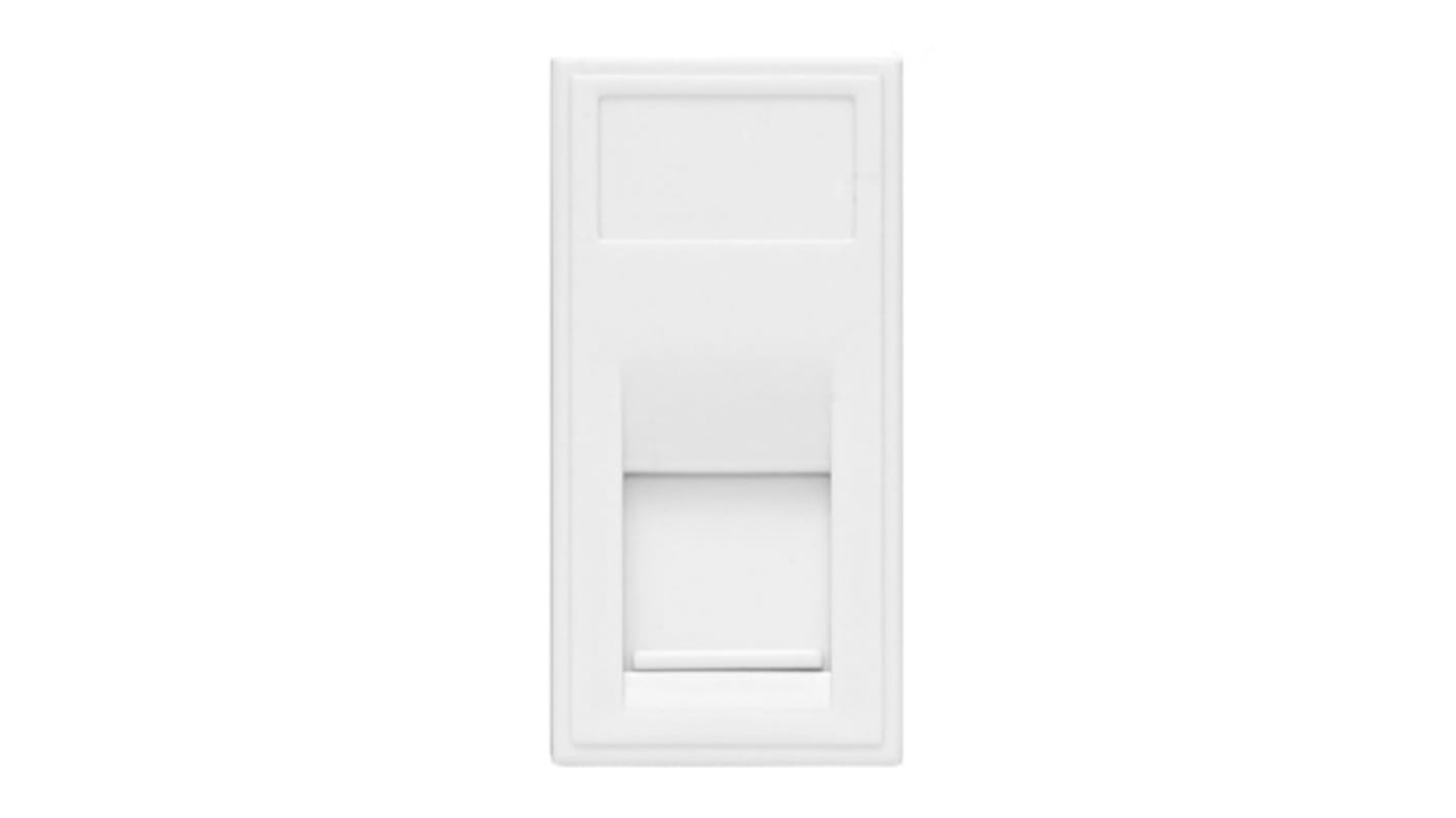 Contactum White Telephone Socket