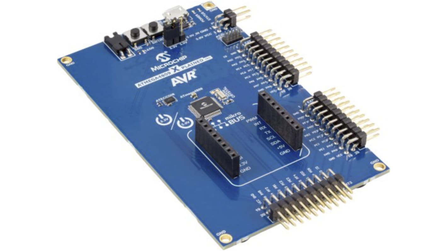 Microchip ATmega4809评估套件, AVR内核, ATmega4809 Xplained Pro