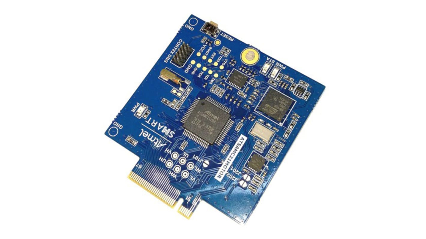 Microchip ATSAMC21 MCU Board for ATSAMC21, ATSAMC21J18 for Motor Control Starter Kit
