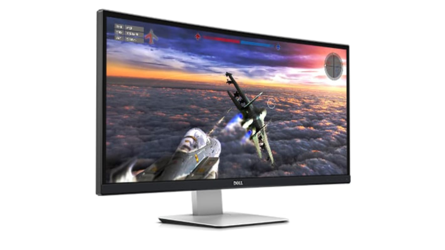 Dell Monitor U3415W, 34Zoll, Auflösung max.3440 x 1440 LED, 172/178° Betrachtungswinkel, DisplayPort, HDMI, Mini