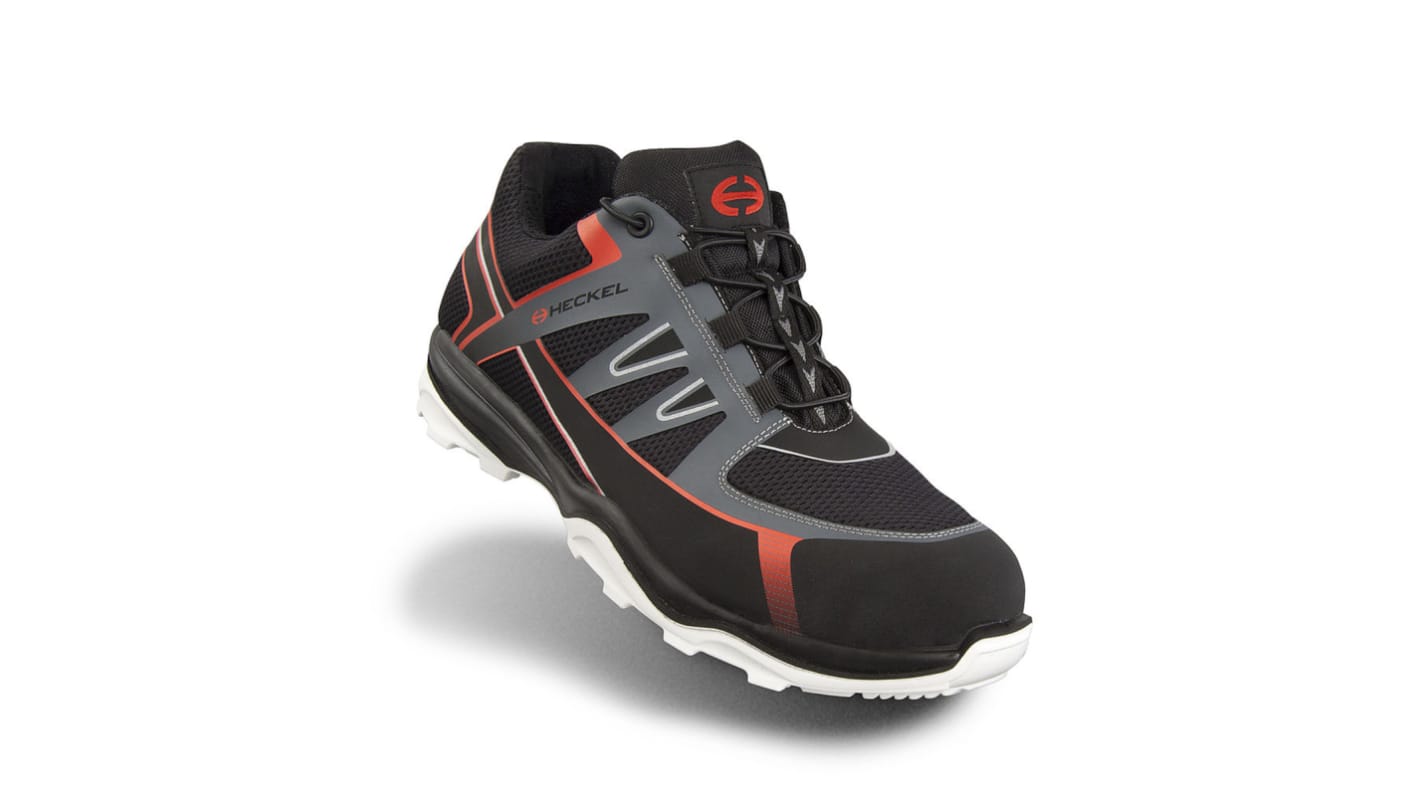 6258340 Scarpe sportive antinfortunistiche S1P Heckel RUN R 100 Unisex tg. 40 col. Nero con puntale di sicurezza RS