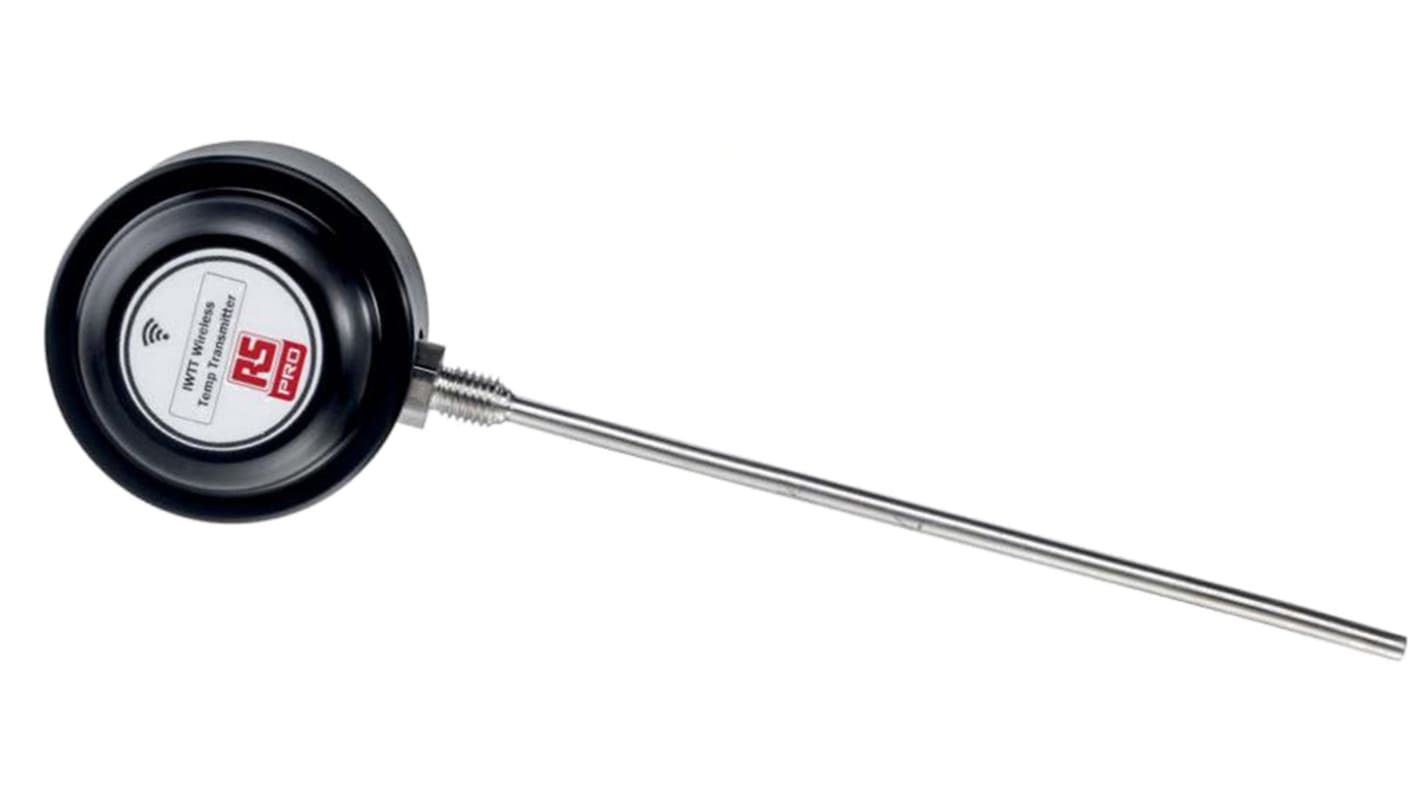 RS PRO PT100 RTD Sensor, 6mm Dia, 200mm Long, +850 °C, +850 °C Max