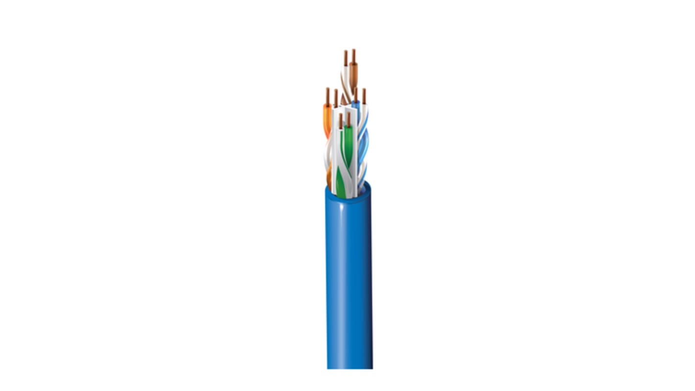 Kabel Ethernet Cat6a długość 500m Niezakończony Belden LSZH l. żył: 8 średnica 7.2mm