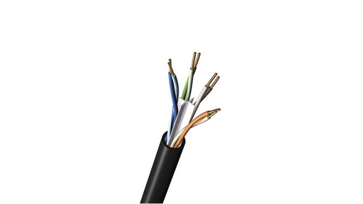 Kabel Ethernet Cat6 długość 305m Niezakończony Belden PVC średnica 6.35 x 8.382mm