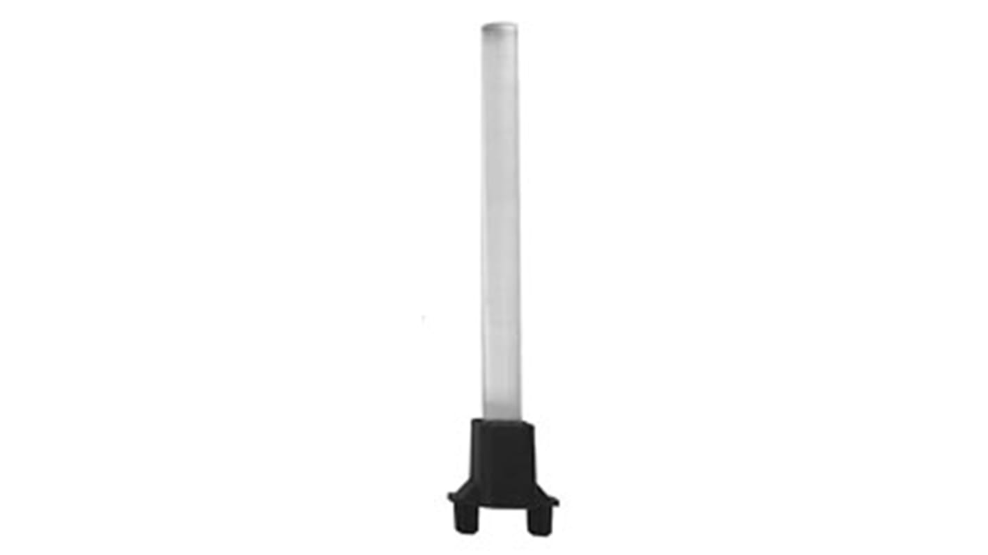 LPV2-0400FP Bivar, Through Hole LED Light Pipe, Clear Flat Lens