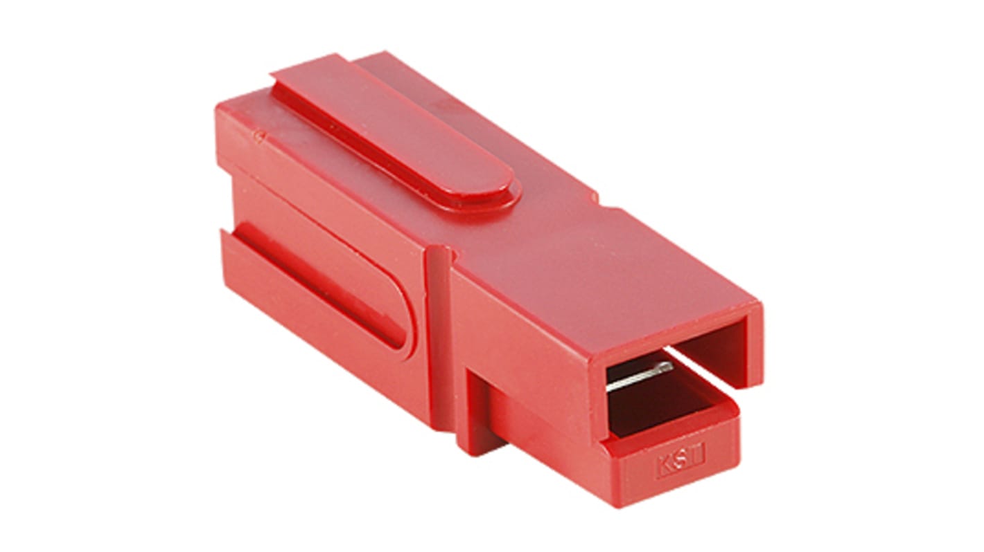 Conector de batería RS PRO, Macho de 1 vía, de color Rojo, 600 V, 120A