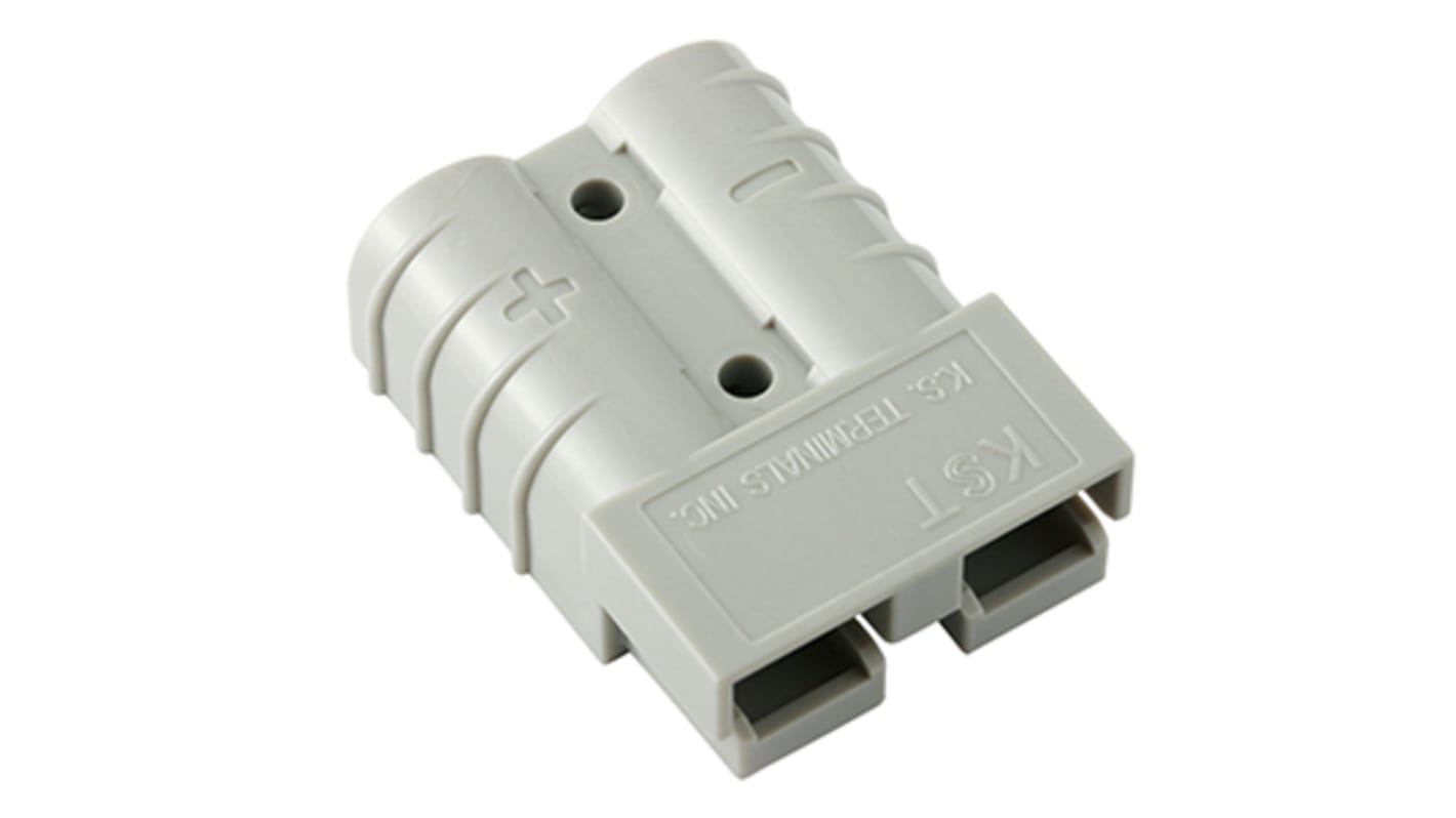 RS PRO Male 2 Way Battery Connector, 50A, 600 V