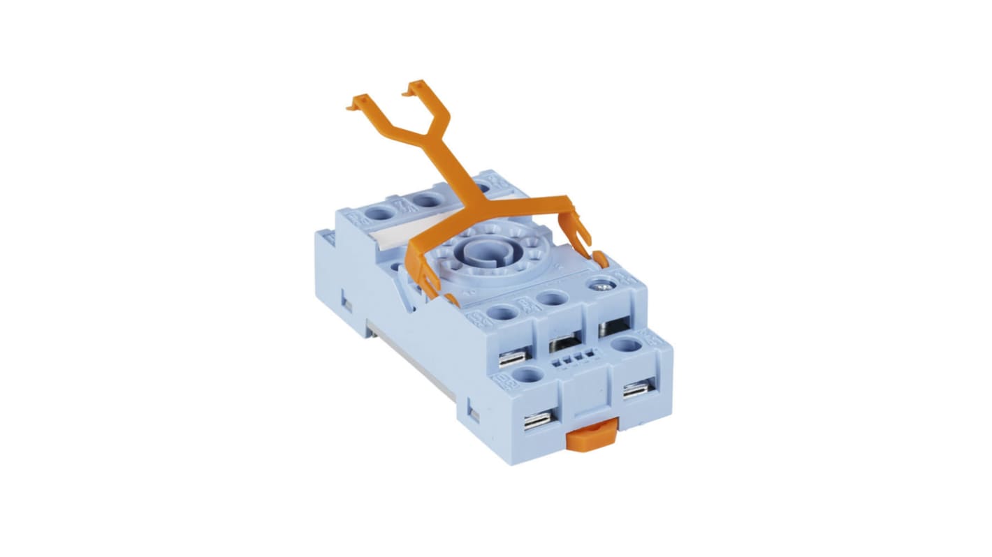Support relais Releco série MRC 11 contacts, Rail DIN, 250V, pour Relais standard à 11 broches