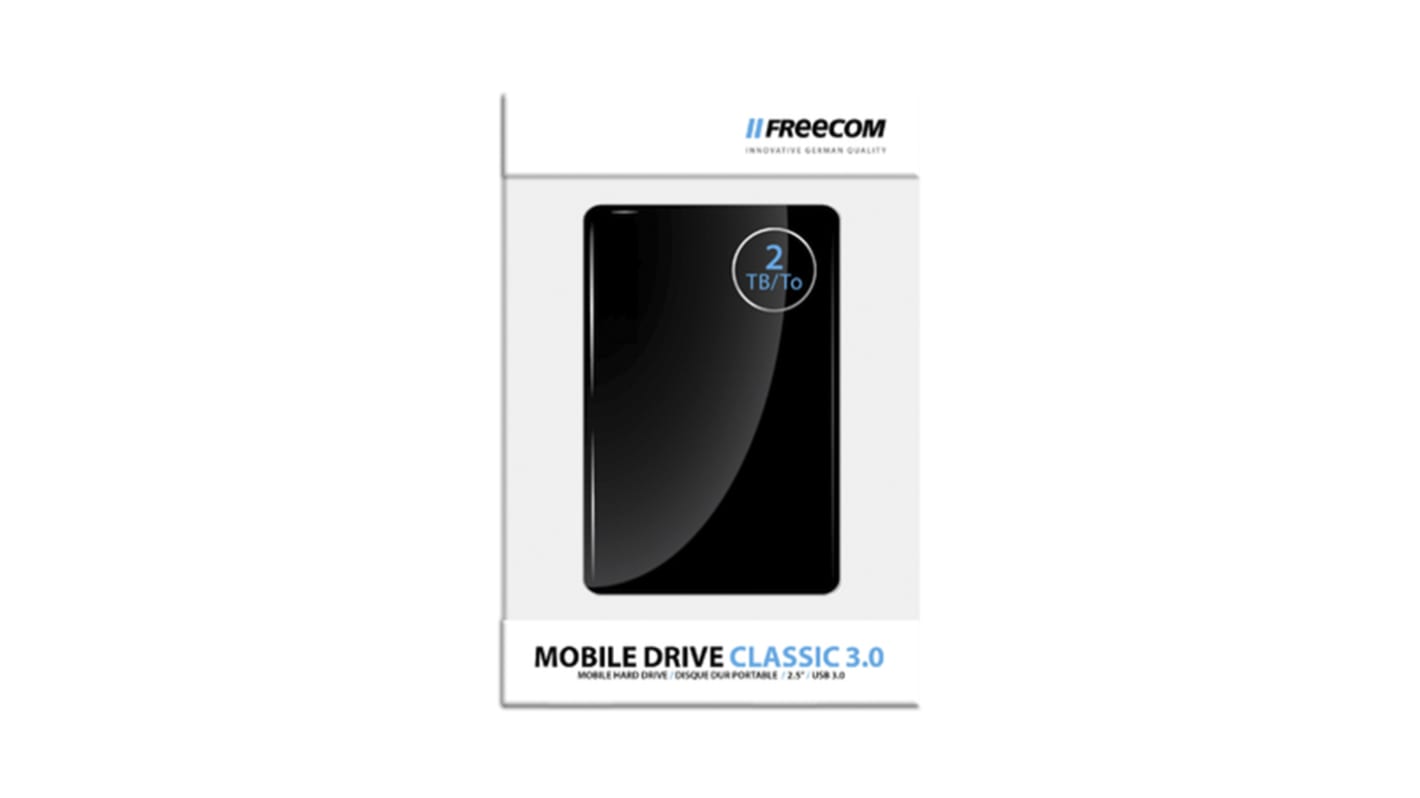 Freecom Classic 3.0 2 TB External Portable Hard Drive