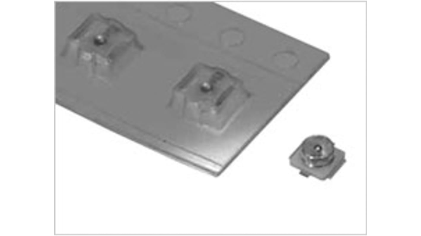 Hirose, Jack Surface Mount UHF Connector, 50Ω, Solder Termination, Straight Body