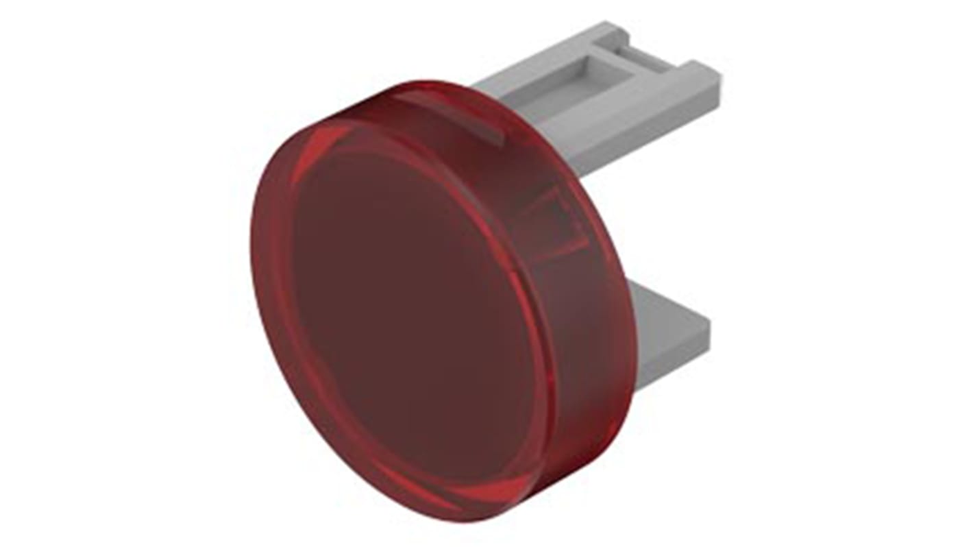 EAO Red Round Push Button Lens for Use with 31 Series