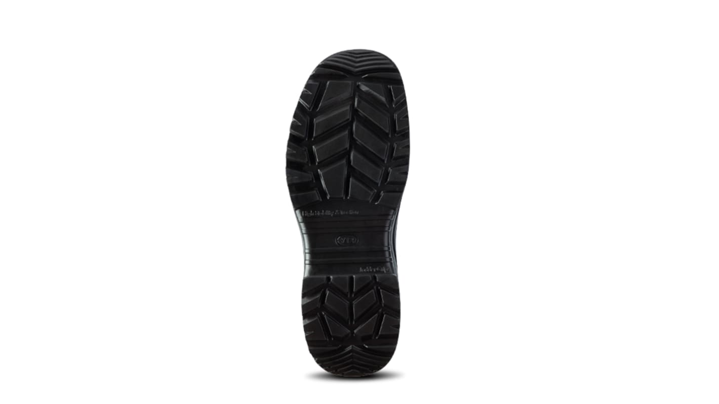 V12 Footwear Rhino Black Composite Toe Capped Safety Boots, UK 7, EU 41