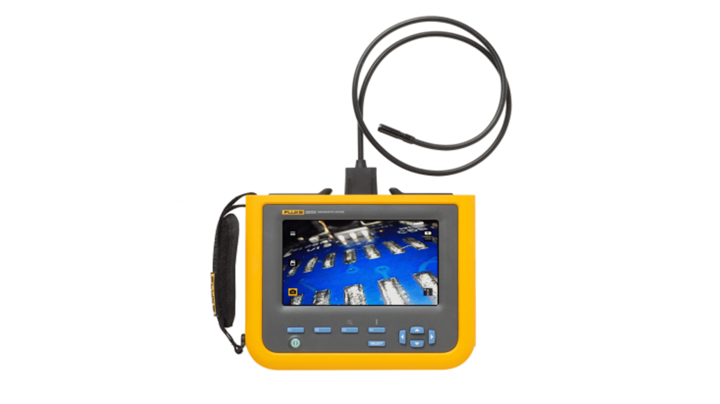 Fluke FLK-DS701 8.5mm probe Inspection Camera, 1.2m Probe Length, 800 x 600pixels Resolution, LED Illumination,