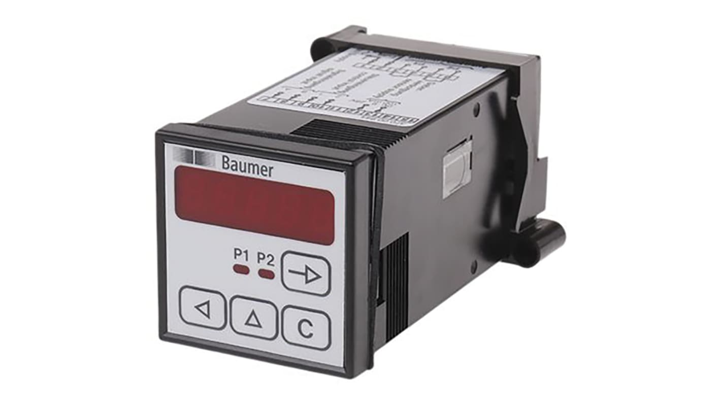 Compteur Baumer NE216 Heures 30 V c.c. LED 5 digits