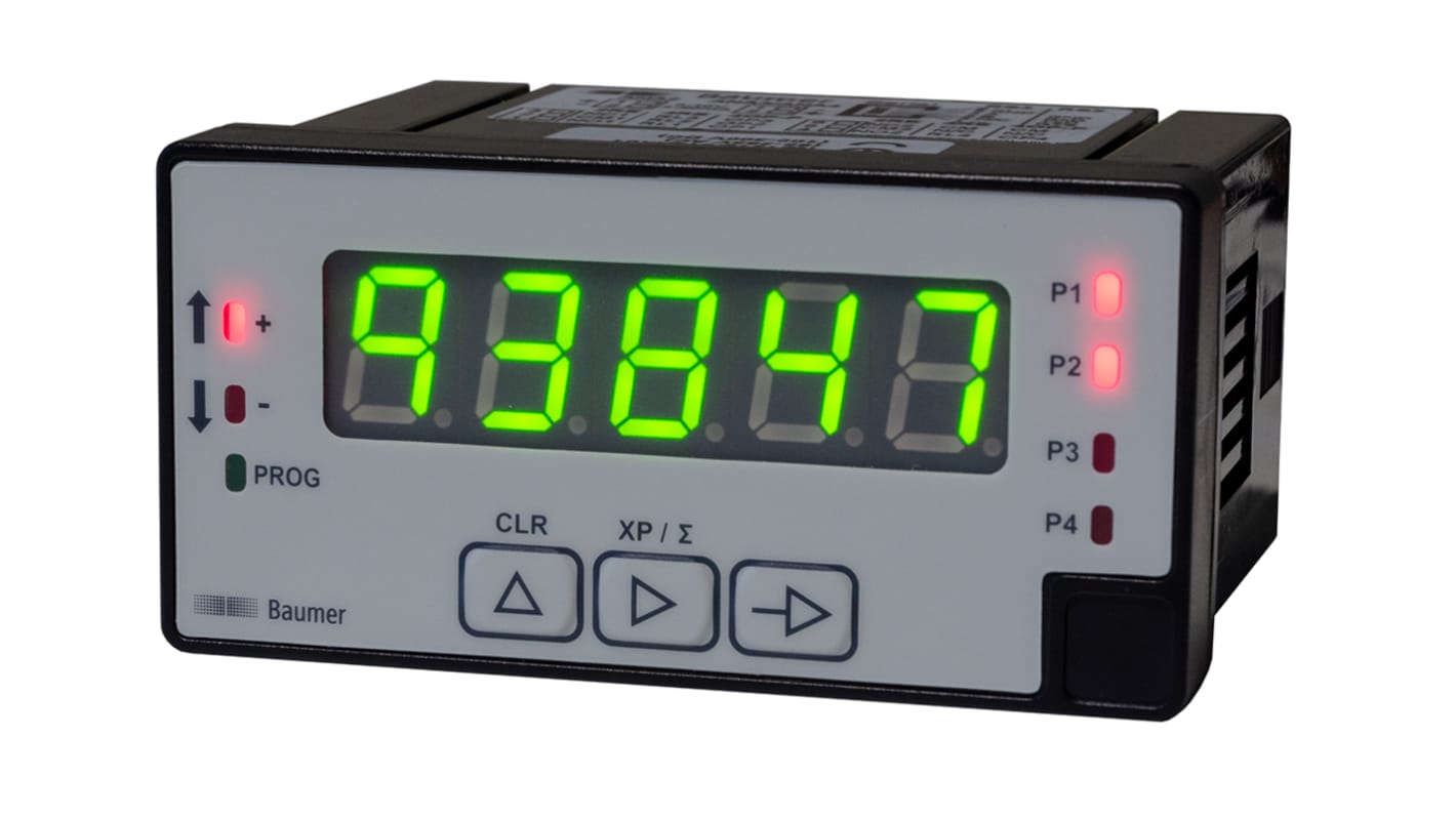 Rs-Online Contatore preimpostato Baumer Frequenza 15kHz display LED 5 cifre 265 V c.a. 300 V c.c