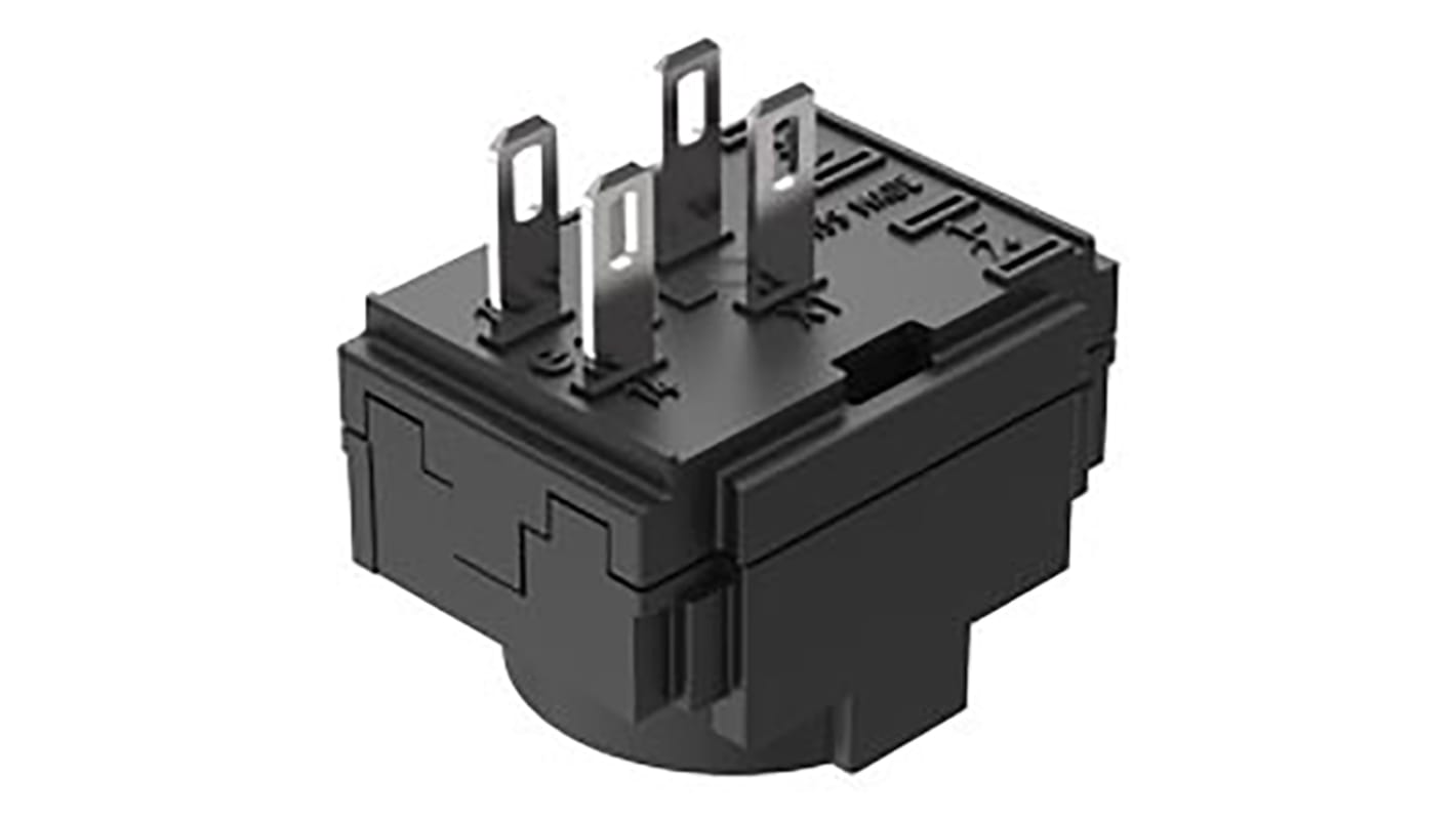EAO Contact Block for Use with Series 61 Switches, 250V ac/dc, 1NO