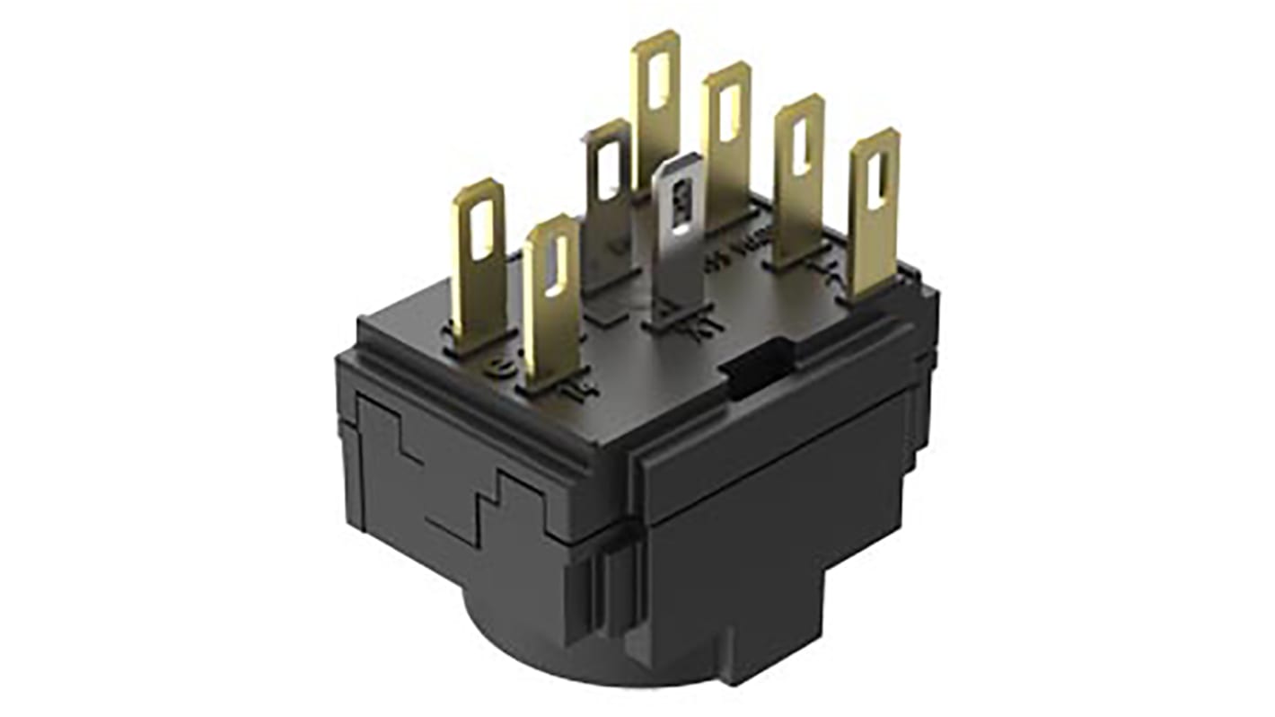 EAO Contact Block for Use with Series 61 Switches, 250V ac/dc, 3NO