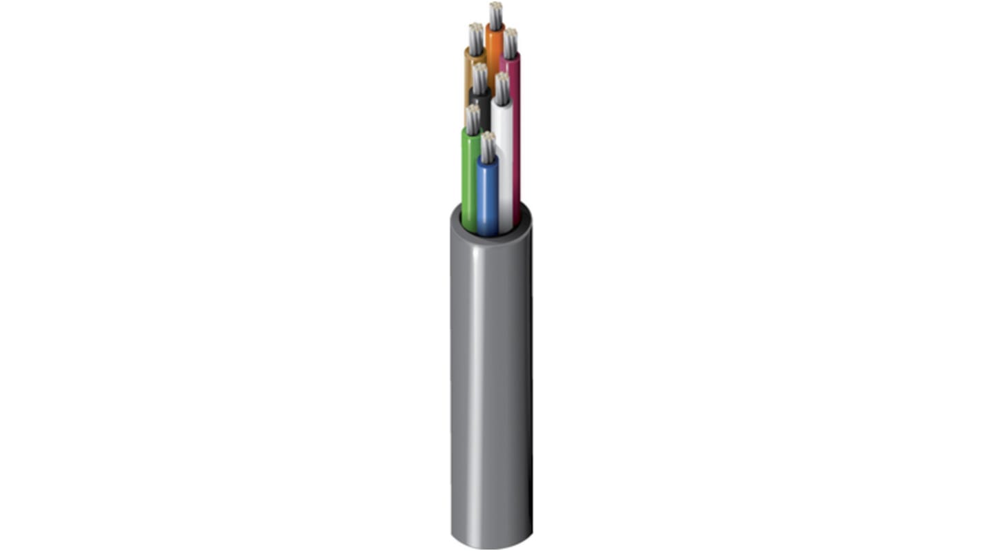 Belden 8467 Series, 7 Cores, 0.75 mm², Unscreened, 18 AWG, 152m, Multi Conductor Cable