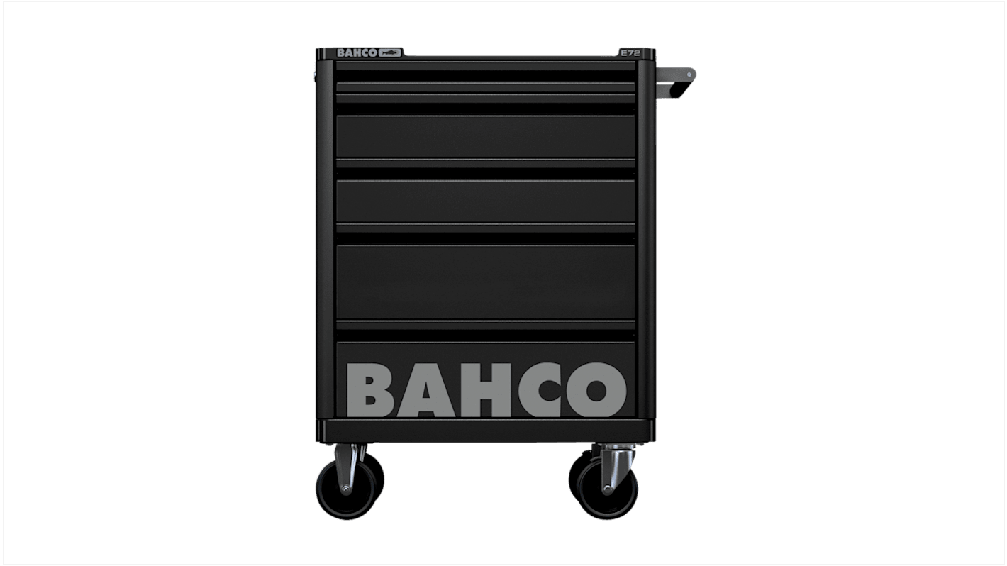 Bahco 5 drawer Solid Steel Wheeled Tool Chest, 965mm x 693mm x 510mm