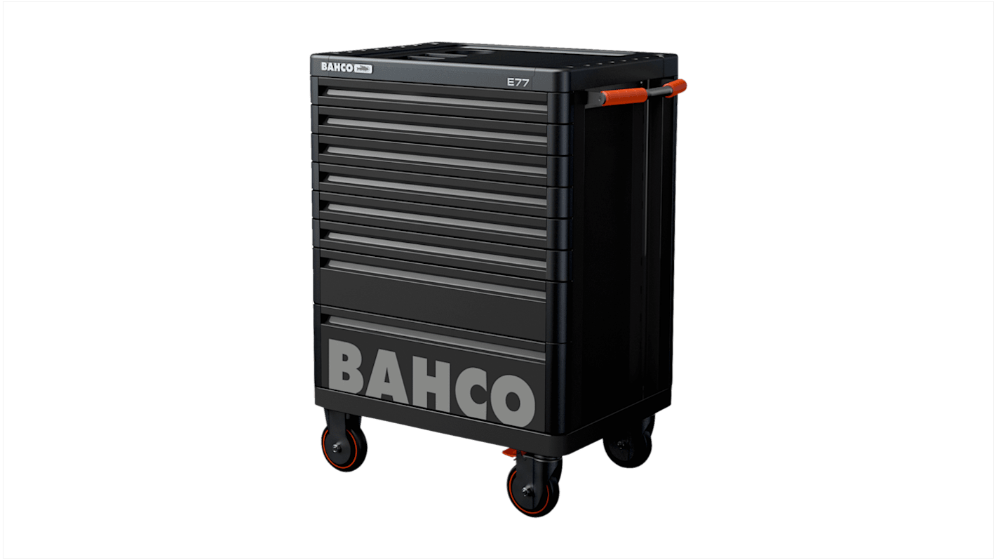 Bahco 8 Drawer Solid Steel Wheeled Tool Chest