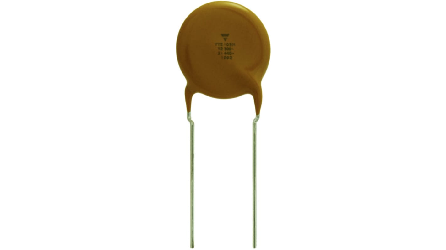 Vishay 4.7nF Multilayer Ceramic Capacitor MLCC, 440V ac V, ±20% , Through Hole