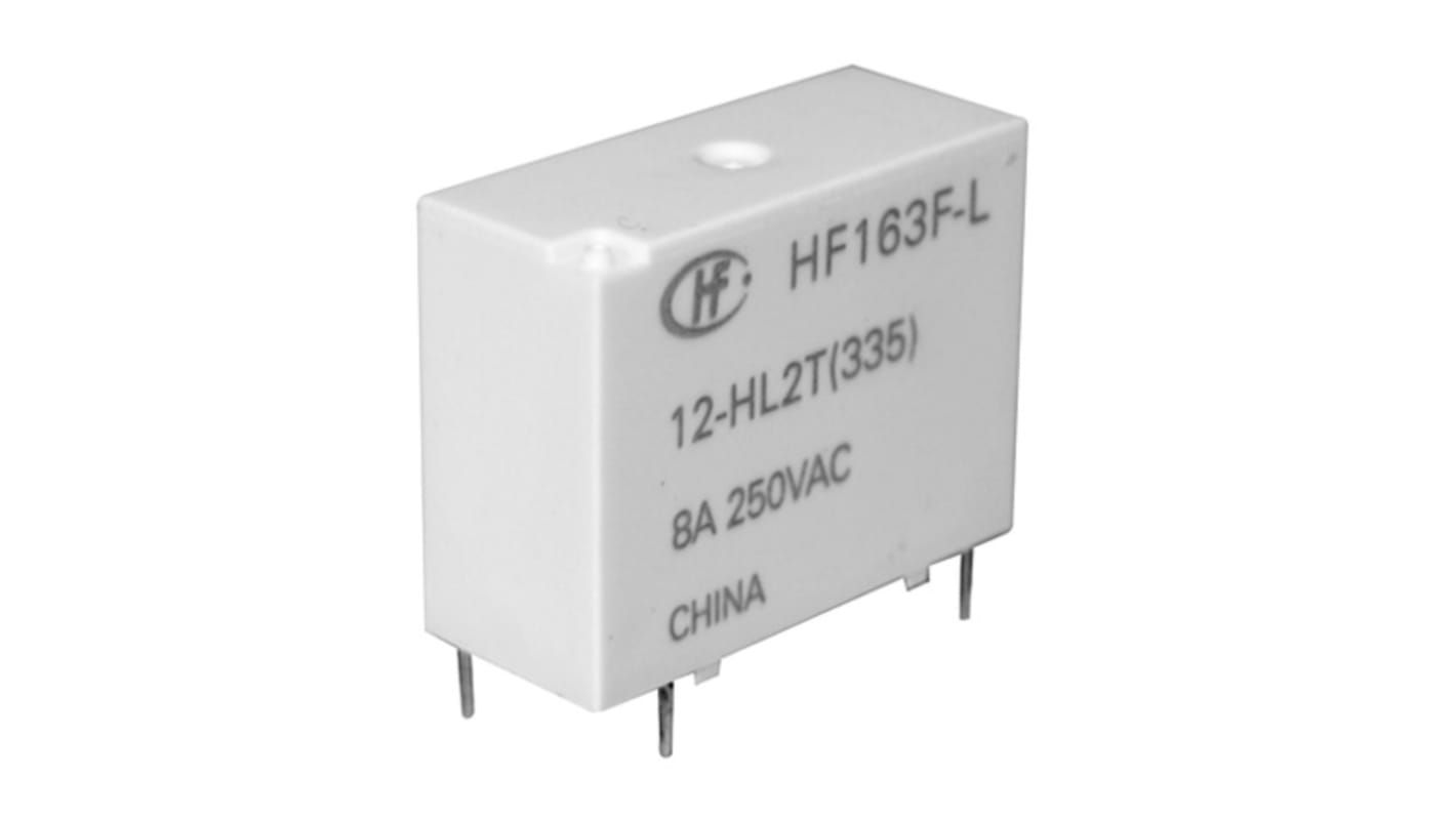 HF163F-L/12-HL2T | Przekaźnik mocy 12V dc SPST Hongfa Europe