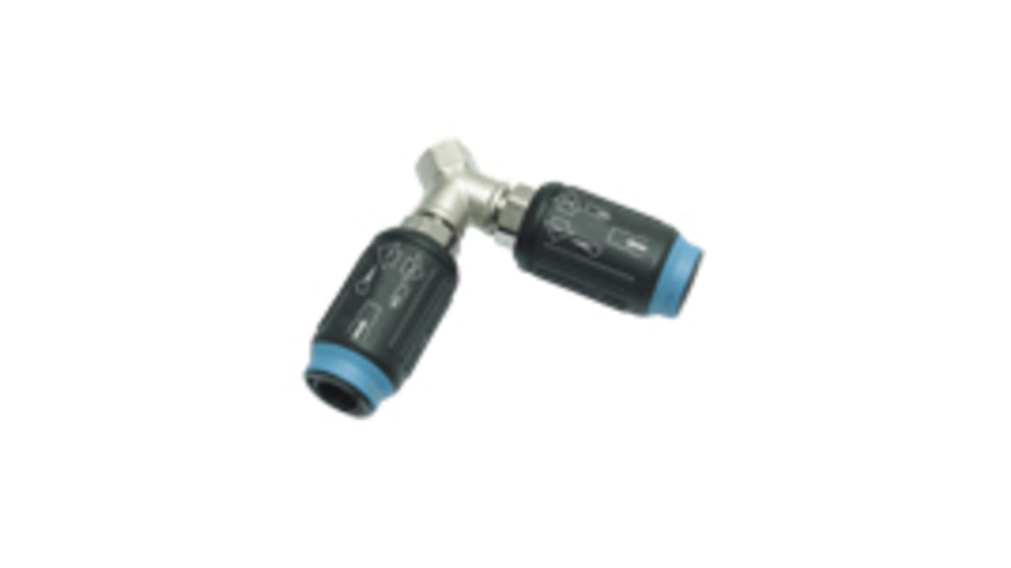 Legris Female Pneumatic Quick Connect Coupling, G 3/8 Female Threaded