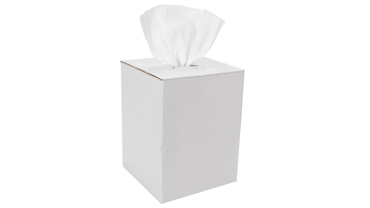 RS PRO Dry Industrial Wipes, Box of 280, 300 x 300mm